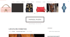 Desktop Screenshot of marisolrivera.com
